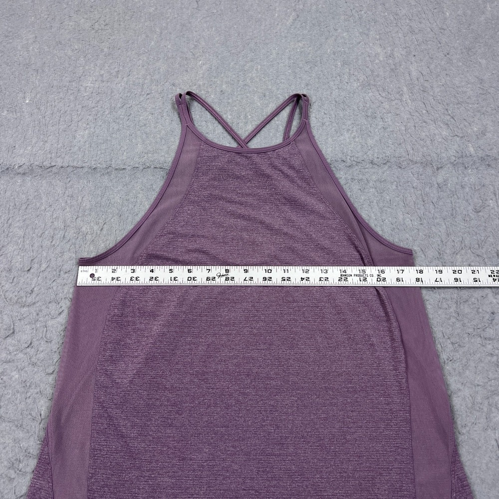 Lululemon Run Off Route Tank Women's 6/8 Mulberry Mesh Racerback Run Yoga W1AWVS - Picture 3 of 8